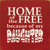Shown in Old Red with Cream lettering