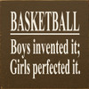 Shown in Old Brown with Cream lettering