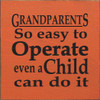 Shown in Old Burnt Orange with Black lettering