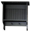 Shown in Old Black with a beadboard back