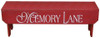 Shown in Old Red with optional lettering on the side from a 9x36 sign