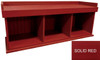 Wood Cubby Bench| Bench with Shoe Storage | Storage Bench with Matching Shelf for Entryways & Mudrooms