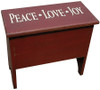 Sturbridge Yankee Mitten Box | Solid Wood Mitten Storage Box | Sawdust City Wood Products