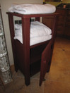 Shown in Old Burgundy