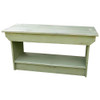 Retail Coffee Table/Bench | Solid Pine Bench Retail | In Old Sage