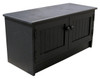 Shown in Solid Black with Beadboard doors