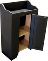 Shown in Old Black with Beadboard door