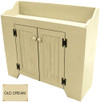 Shown in Old Cream with beadboard doors