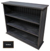 Small Hallway Bookcase | 3-Shelf Hall Bookcase  |  Sawdust City Bookshelf in Old Black