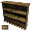 Small Hallway Bookcase | 3-Shelf Hall Bookcase  |  Sawdust City Bookshelf in Walnut Stain