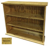 Small Hallway Bookcase | 3-Shelf Hall Bookcase  |  Sawdust City Bookshelf in Butternut Stain