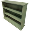 Small Hallway Bookcase | 3-Shelf Hall Bookcase  |  Sawdust City Bookshelf in Old Sage