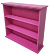 Small Hallway Bookcase | 3-Shelf Hall Bookcase  |  Sawdust City Bookshelf in Solid Blush