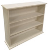 Small Hallway Bookcase | 3-Shelf Hall Bookcase  |  Sawdust City Bookshelf in Old Ivory