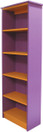 Solid Wood Bookcase | Skinny Bookcase | 6 ft. Tall Sturdy Pine Bookcase