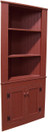 Corner Kitchen Hutch - Solid Pine  | Pine Kitchen Furniture | Sawdust City Pine Furniture