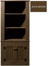 Corner Kitchen Hutch - Solid Pine  | Pine Kitchen Furniture | Sawdust City Pine Furniture