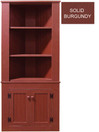 Corner Kitchen Hutch - Solid Pine  | Pine Kitchen Furniture | Sawdust City Pine Furniture