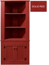 Corner Kitchen Hutch - Solid Pine  | Pine Kitchen Furniture | Sawdust City Pine Furniture