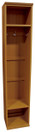 American Pine Hall Tree by Sawdust City | Wood Furniture Made in the USA |  Shown in Old Gold