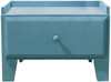 Small Storage Drawer | Retail Bench with Drawer| In Solid Williamsburg Blue