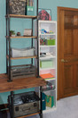 7-Cubby Craft Storage in Old Cottage White
