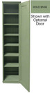 Shown with optional door and in Solid Sage -7011d
