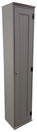 American Pine Hall Tree Cabinet by Sawdust City - Shown in Old Anchor Gray