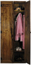 American Pine Hall Tree Cabinet by Sawdust City - Shown in Walnut & Poly