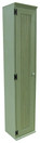 American Pine Hall Tree Cabinet by Sawdust City - Shown in Old Sage