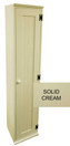 American Pine Hall Tree Cabinet by Sawdust City - Shown in Solid Cream