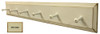 Wooden Coat Rack  - Shown in Old Cream