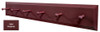 Wooden Coat Rack  - Shown in Solid Burgundy