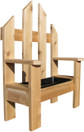 Shown with planter inset seat