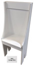 Small Primitive Chair - Shown in Solid Cottage White