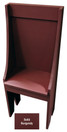 Small Primitive Chair - Shown in Solid Burgundy