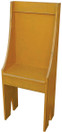 Small Primitive Chair - Shown in Old Gold