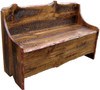 Natural Pine wood is coated with a sealant - color and detail vary with every piece