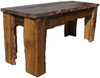Natural Pine wood is coated with a sealant - color and detail vary with every piece