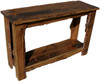 Natural Pine wood is coated with a sealant - color and detail vary with every piece