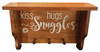 Solid Wood Shelf with Lettering | Wall Shelf with Lettering | Sawdust City Wood Products