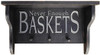 Solid Wood Shelf with Lettering | Wall Shelf with Lettering | Sawdust City Wood Products