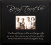 Beveled Edge Frame in Old Black & Cream