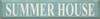 Shown in Old Sea Blue with Cream Lettering