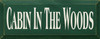 Shown in Old Green with Cream Lettering