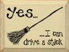 Shown in Old Cream with Black lettering