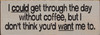 Shown in Old Putty with Black Lettering