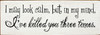 Shown in Old Cottage White with Black lettering