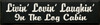 Livin' Lovin' Laughin' In The Log Cabin |Cabin Wood Sign | Sawdust City Wood Signs