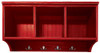 Wooden Cubby Shelf | Hanging Shelf with Cubbies for Storage | Modular Wall Shelf for Mudrooms & Entryways